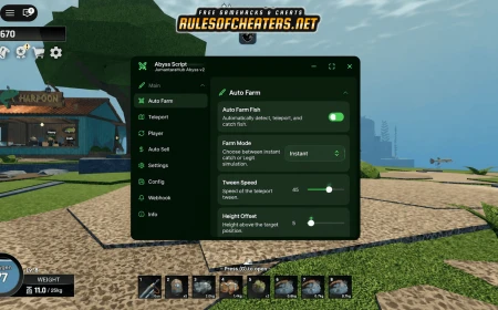 Abbys Jumantara Hub Script – Auto Farm Fish, Auto Sell