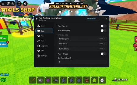 Steal An Egg Nasi Rendang Hub Script – Auto Sell, Fuse, Pets