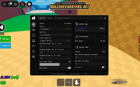 Steal An Egg Hoshi Hub Script – Auto Steal, Server Hop