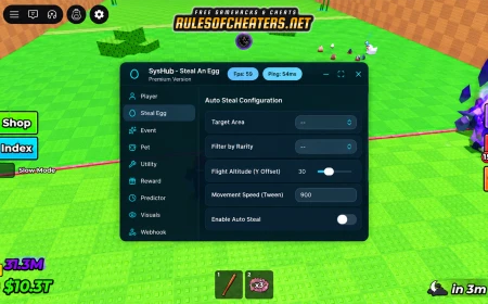 Steal An Egg Sys Hub Script – Auto Steal, Predictor, Visuals
