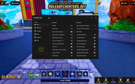 Arise Crossover Goomba Hub Script – Auto Farm, Arise Mobs