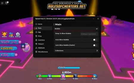 Bubble Gum Simulator Infinity Speed Hub X Script – Auto Blow