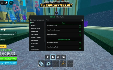 Blox Fruits DB Hub Script – Auto Farm Level, Auto Factory Raid
