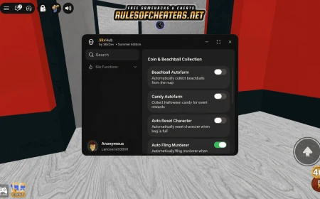 Murder Mystery 2 Slix Hub Script – Beachball & Candy Auto Farm