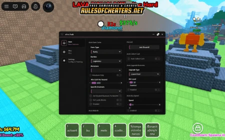 Survive Lava For Brainrots Ather Hub Script – Auto Farm, Auto Buy