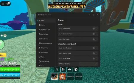 Blox Fruits Flen Hub Script – Auto Farm, Raid, PVP