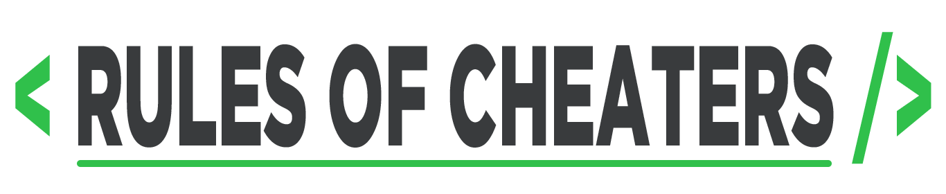 Rules Of Cheaters Logo
